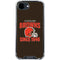 NFL Cleveland Browns Helmet iPhone 16e Clear Case